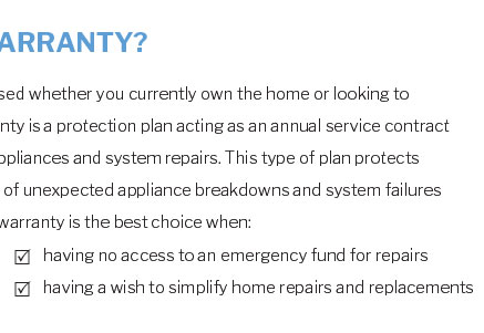 home warranty edgefield